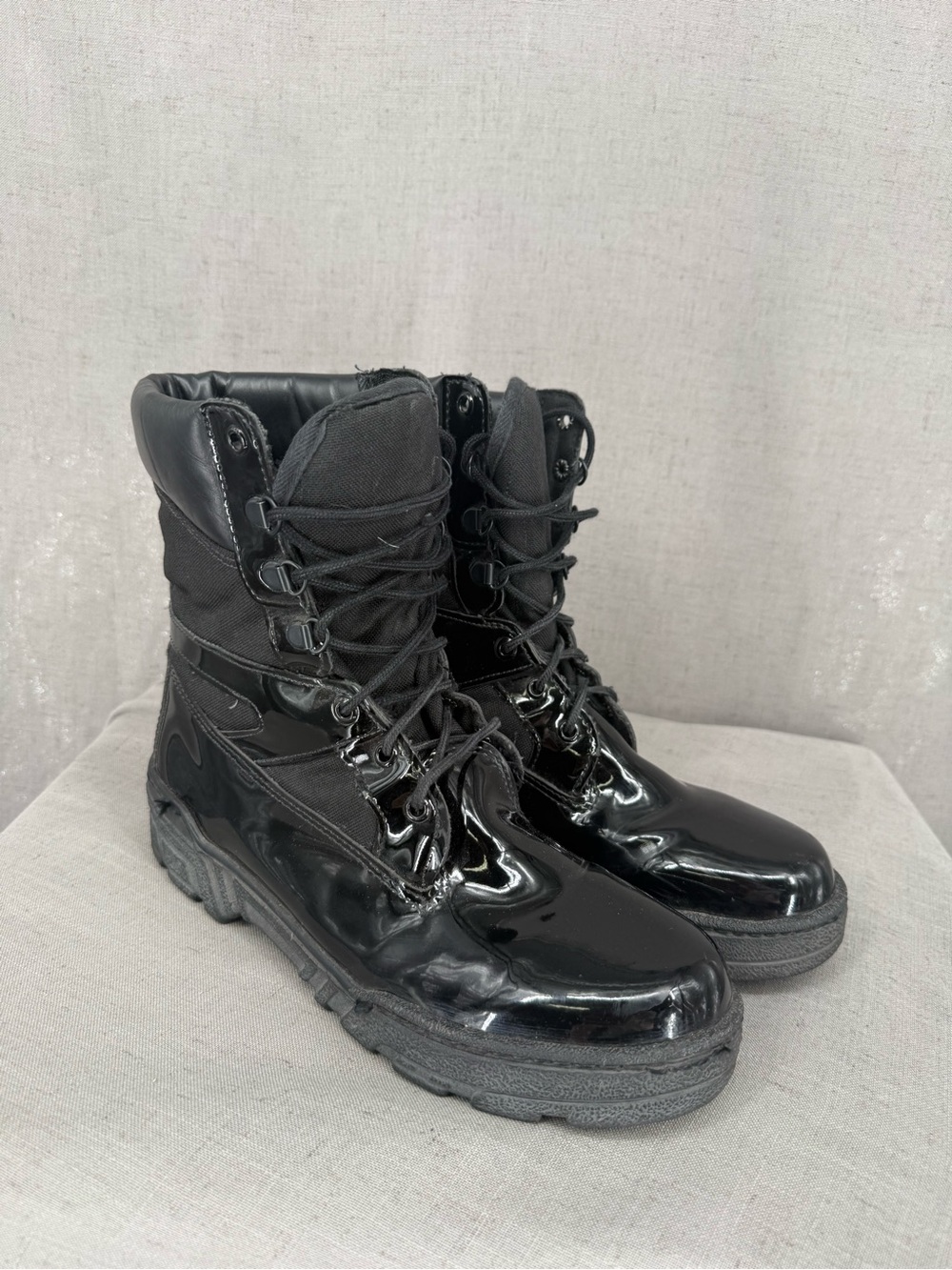 Thorogood Vibram 831-6823 Uniform Poromeric Commando Plus Boots Men’s SZ 8.5M